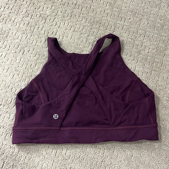 Purple Lululemon Sports Bra - Picture 2 of 2